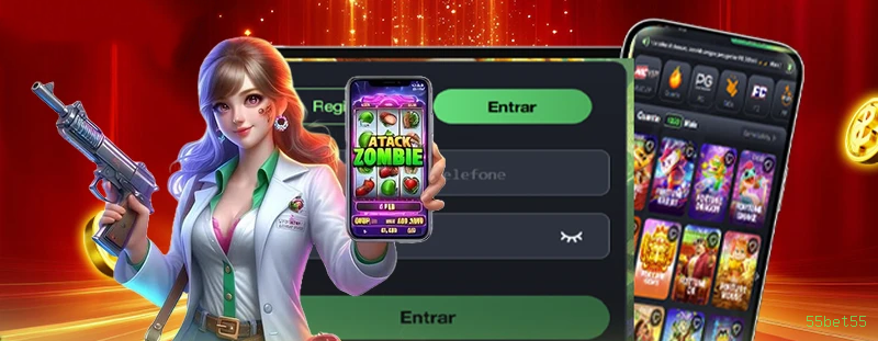 Cassino ao vivo da 55bet55 com dealers reais